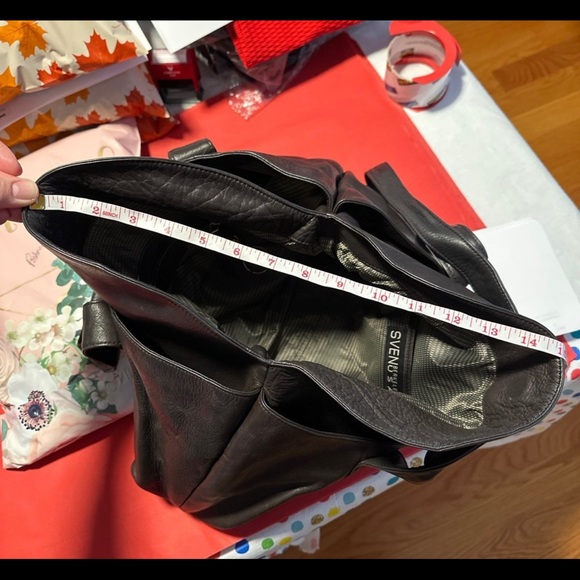 SVEN Berkeley USA Leather bag Dark Brown - Picture 4 of 6